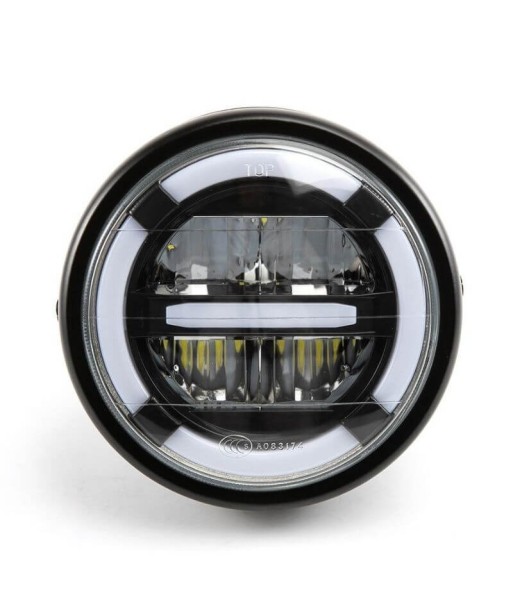 Phare rond de moto led - Jaune ou blanc acheter