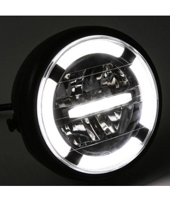 Phare rond de moto led - Jaune ou blanc acheter