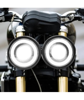 Phare double optique moto LED Profitez des Offres !