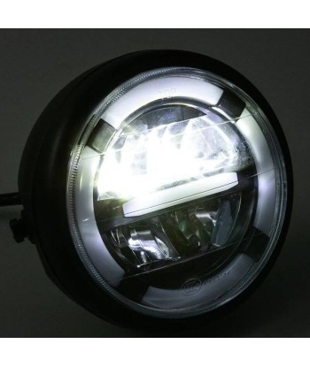 Phare rond de moto led - Jaune ou blanc acheter