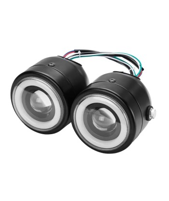 Phare double optique moto LED Profitez des Offres !