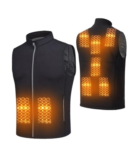 Gilet Chauffant Moto - 8 zones Voir les baskets