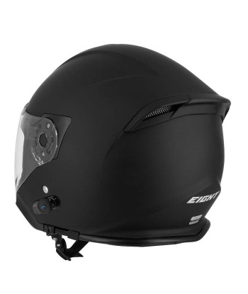 Casque moto jet avec bluetooth intégré - S770 Noir en ligne des produits 