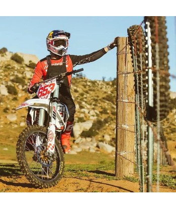 Tenue motocross Noir le concept de la Pate a emporter 