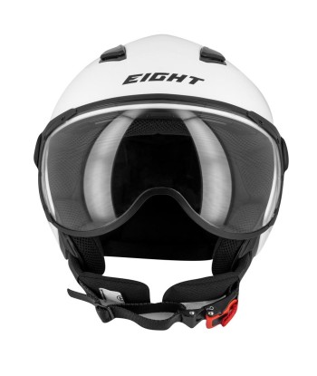 Casque Style Avion de chasse  -  LEOV S779  BLANC ouvre sa boutique