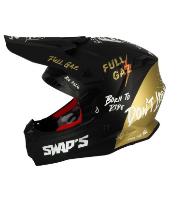 Casque moto cross - Faster FullGaz S849 Pour