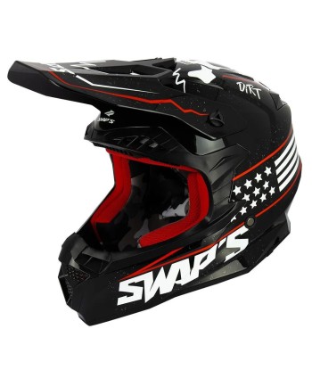 Casque moto cross - DEMON SWAPS S849 livraison gratuite