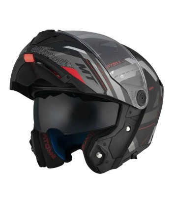 Casque modulable ATOM SV2 BAST D5 -NOIR/GRIS MAT (ECE 22.06) le des métaux précieux