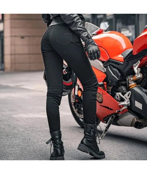 Pantalon Moto Femme Taille Haute français