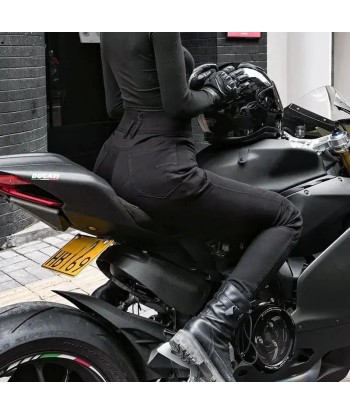 Pantalon Moto Femme Taille Haute français