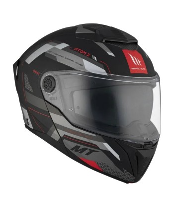 Casque modulable ATOM SV2 BAST D5 -NOIR/GRIS MAT (ECE 22.06) le des métaux précieux