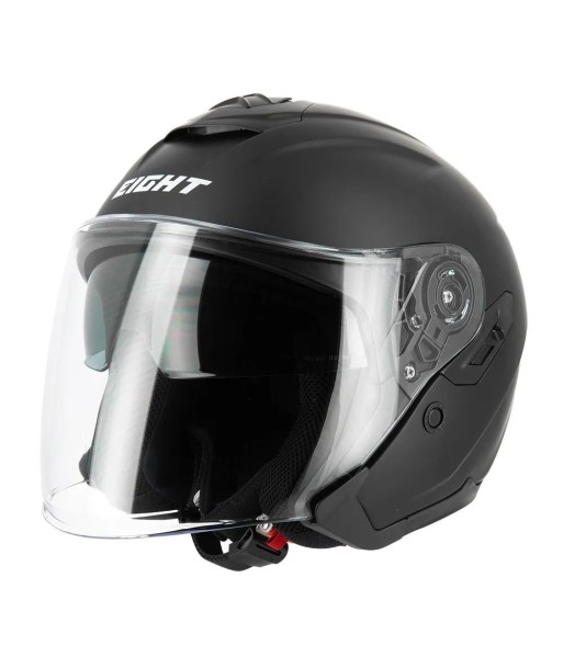 Casque moto Jet Fibre- S790 NOir Véritable concentré