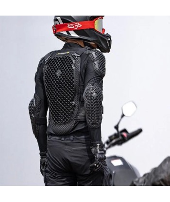 Gilet protection moto été Homologué- Safety Race™ Par le système avancé 