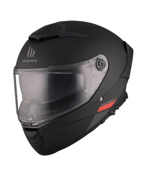 Casque moto integral | MT THUNDER 4 SV |  Noir Mat Livraison rapide