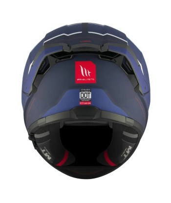 Casque integral moto/scooter | MT THUNDER 4 SV R25 C7 |  BLEU MAT En savoir plus