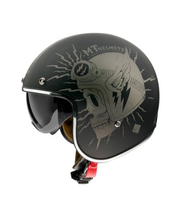 Casque Jet moto vintage  - DILER  | Homologation : ECE 22.06 commande en ligne