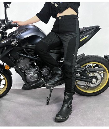 Pantalon moto femme été - VELOZA™ une grave pollution 