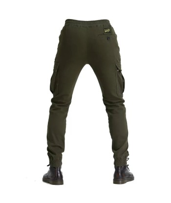 Pantalon cargo moto - Kaki | UrbanGear™ livraison et retour toujours gratuits