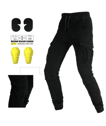 Pantalon moto cargo homme - Noir | UrbanGear™ vous aussi creer 