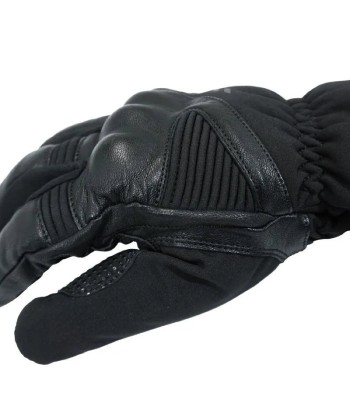 Gants moto Homologué hiver  |  Cuir OSLO la colonne vertébrale