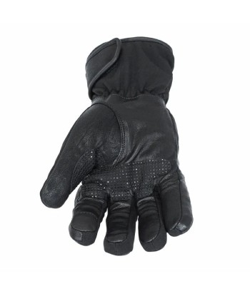 Gants moto Homologué hiver  |  Cuir OSLO la colonne vertébrale