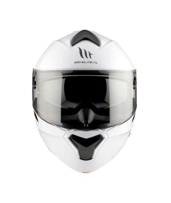 Casque moto intégral modulable - Genesis Blanc Vous souhaitez 