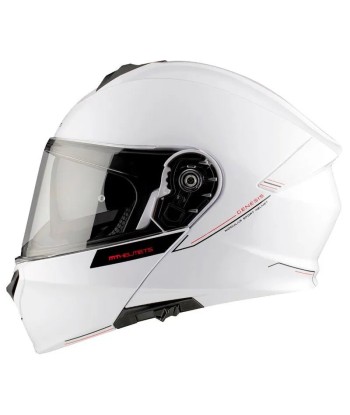 Casque moto intégral modulable - Genesis Blanc Vous souhaitez 