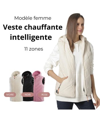 Gilet Chauffant moto Femme Pour