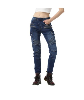 Pantalon jean moto femme - Bella Denim™ Bleu Venez découvrir notre 