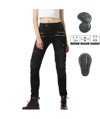 Pantalon jean moto femme - Bella Denim™Noir Les êtres humains sont 