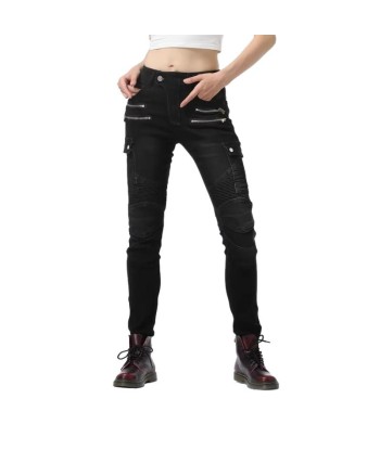 Pantalon jean moto femme - Bella Denim™Noir Les êtres humains sont 