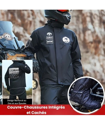 Vêtement de pluie moto Skull Rider™ de pas cher