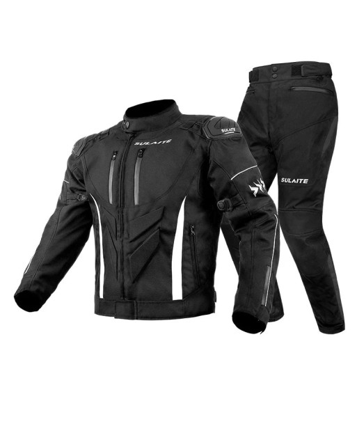 Blouson Moto 4 Saisons + Pantalon assorti pas chere