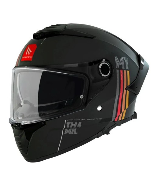 Casque moto integral | MT THUNDER 4 SV MIL A11 |  NOIR MAT Comment ça marche