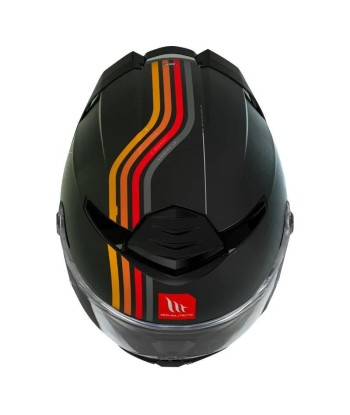 Casque moto integral | MT THUNDER 4 SV MIL A11 |  NOIR MAT Comment ça marche