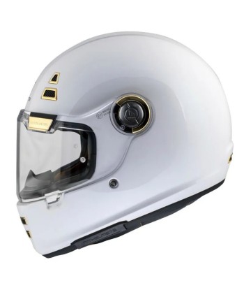 Casque moto vintage | MT JARAMA BLANC NACRE 50% de réduction en Octobre 2024