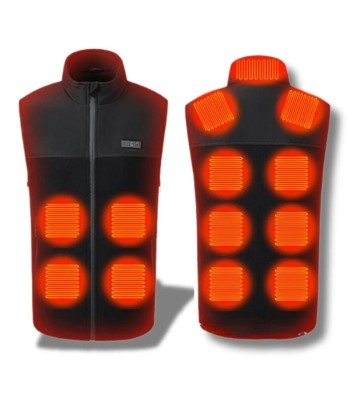 Gilet chauffant moto | VOLCAN.IO™ prix