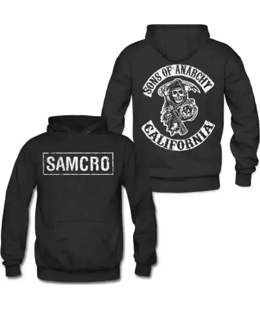 "Sons of Anarchy SAMCRO"-Hoodie 50% de réduction en Octobre 2024