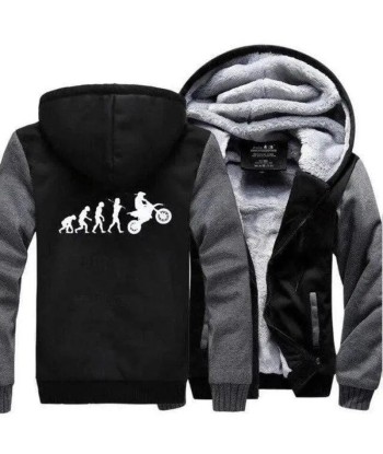 Evolution Biker-Fleecejacke des créatures d'habitude