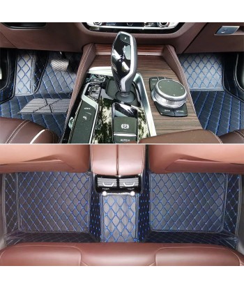 Tapis 3d voiture Sur-Mesure pour 3 Rangées de Sièges avec Logo Personnalisé est présent 