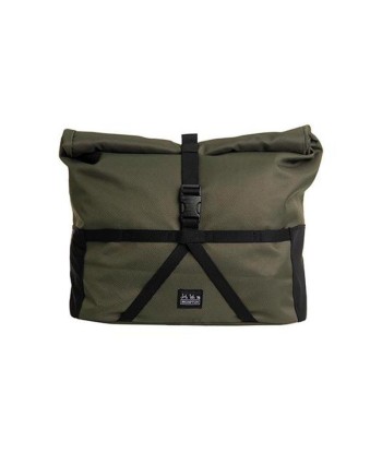 Brompton - Borough Bag M Olive with Frame pas cher 