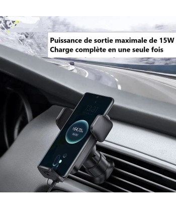 Chargeur téléphone pour voiture (sans câble) votre