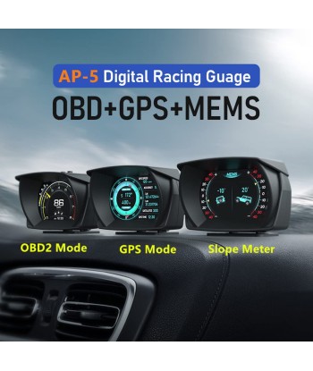 Display GPS 2-Systems+Inclinometer Smart Gauge RPM Tachymètre Odomètre Turbo/Turbine Pression offre 