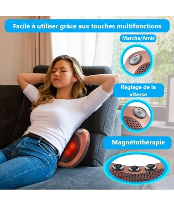 Coussin massage Shiatsu livraison gratuite