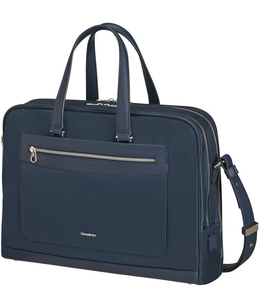 Samsonite Zalia 2.0 - 15.6 Pouces Sacoche Ordinateur Portable, 41 cm, 14.5 L, Bleu rembourrage situé sous