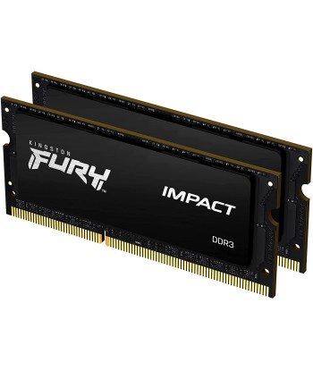 Kingston FURY Impact 16GB (2x8GB) 1866MHz DDR3 CL11 Mémoire d’ordinateur Portable Kit de 2 Profitez des Offres !