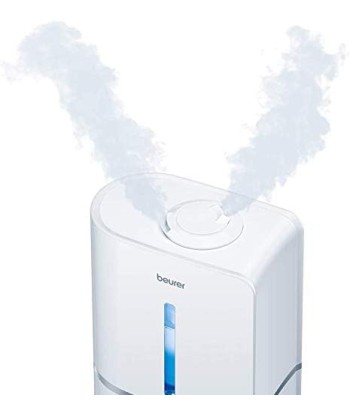 Humidificateur Air Ultrason Aromatherapie Hygiene Sain Confort Salon Silencieux BLANC du meilleur 