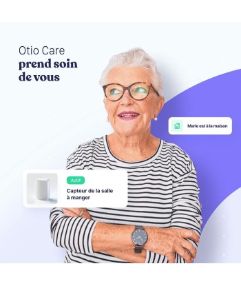 Solution Connectee Aide Domicile Telebienveillance Pour Seniors Capteur Presence Pack Serenite À commander