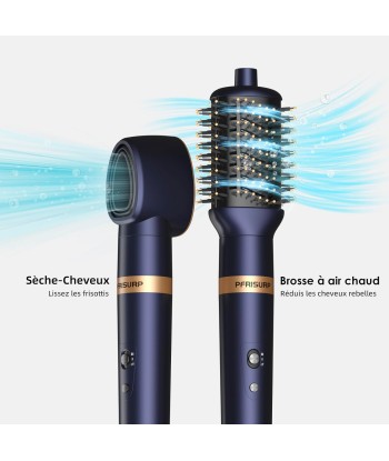 Brosse Soufflante Magic Twist Cheveux Air Styler 6en1 Brosse Cheveux Ions Négatifs l'évolution des habitudes 