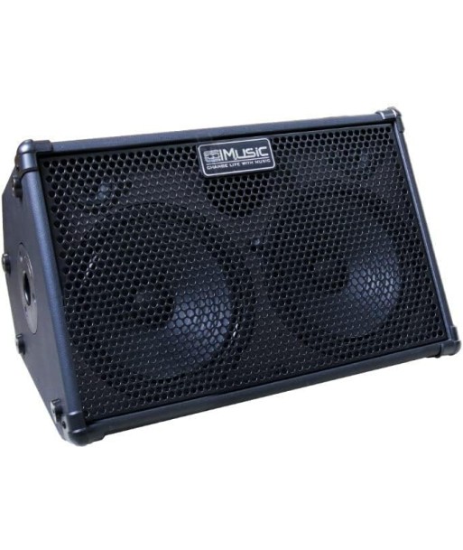 Amplificateur 2x60W Guitare Acoustique Haut-parleur Bluetooth Portable Effet Reverb Chorus Delay 7 Entrées français